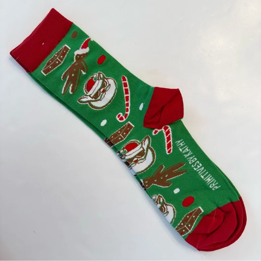 Primitives by Kathy These Are My Ugly Christmas Socks Holiday Red Green NWOT New
